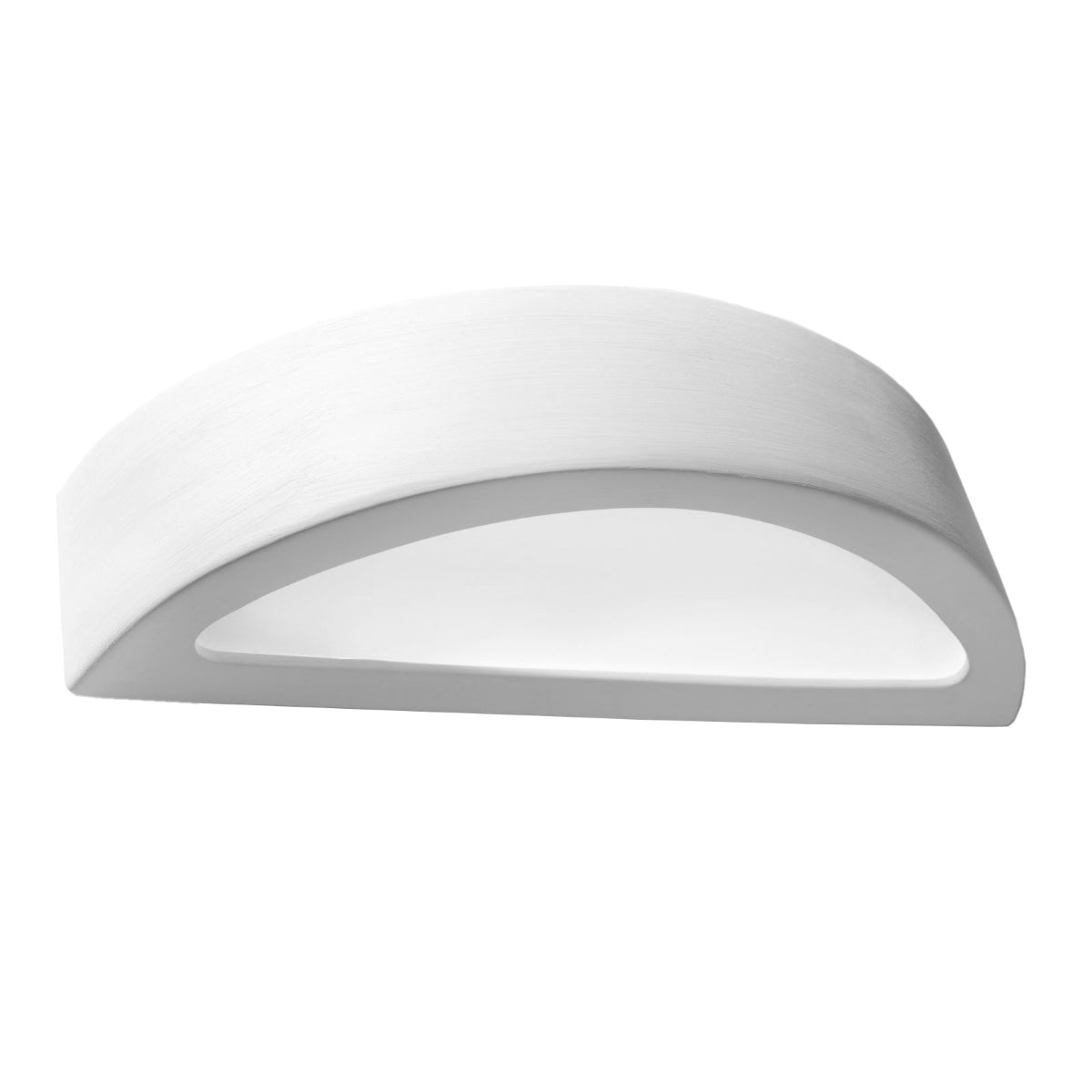 LED Semi-Circle Ceramic Wall Light