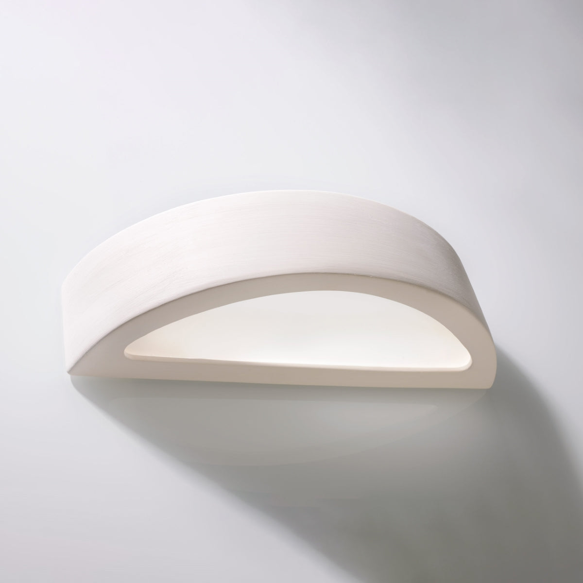 LED Semi-Circle Ceramic Wall Light