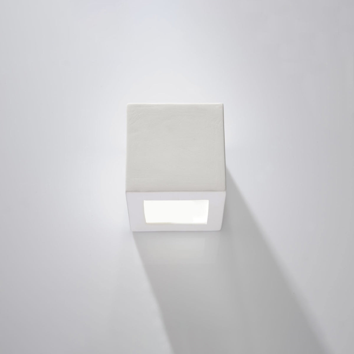 Ceramic Cube Wall Light