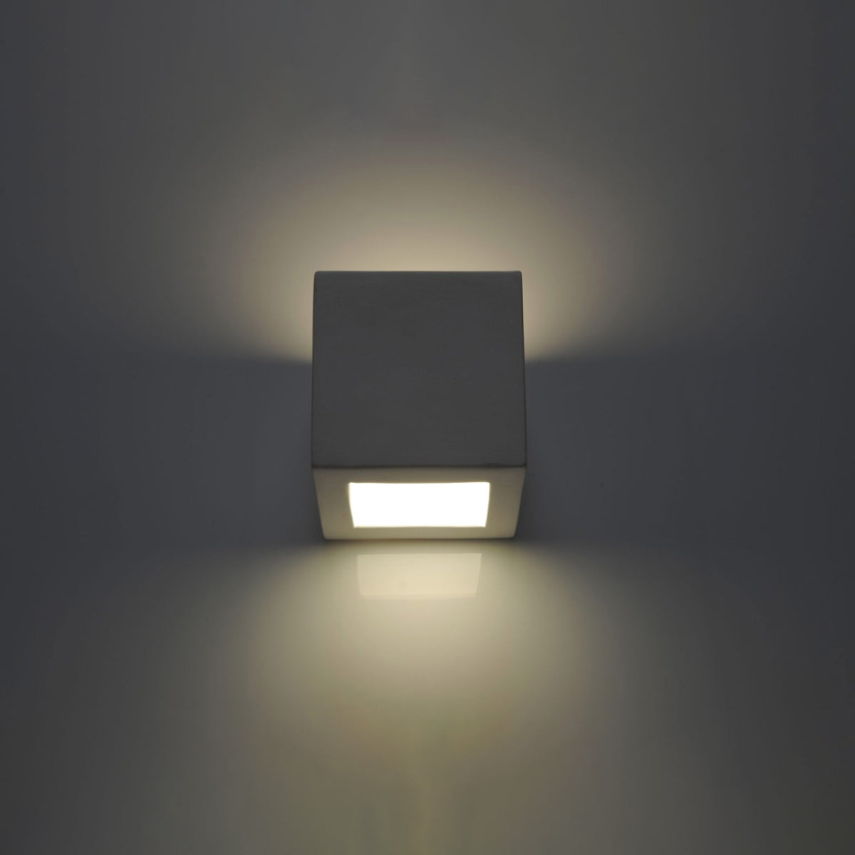 Ceramic Cube Wall Light