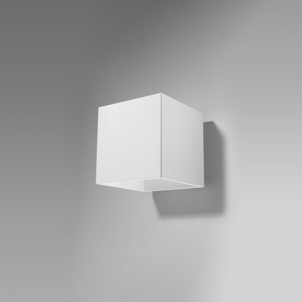 White LED Cube Wall Light