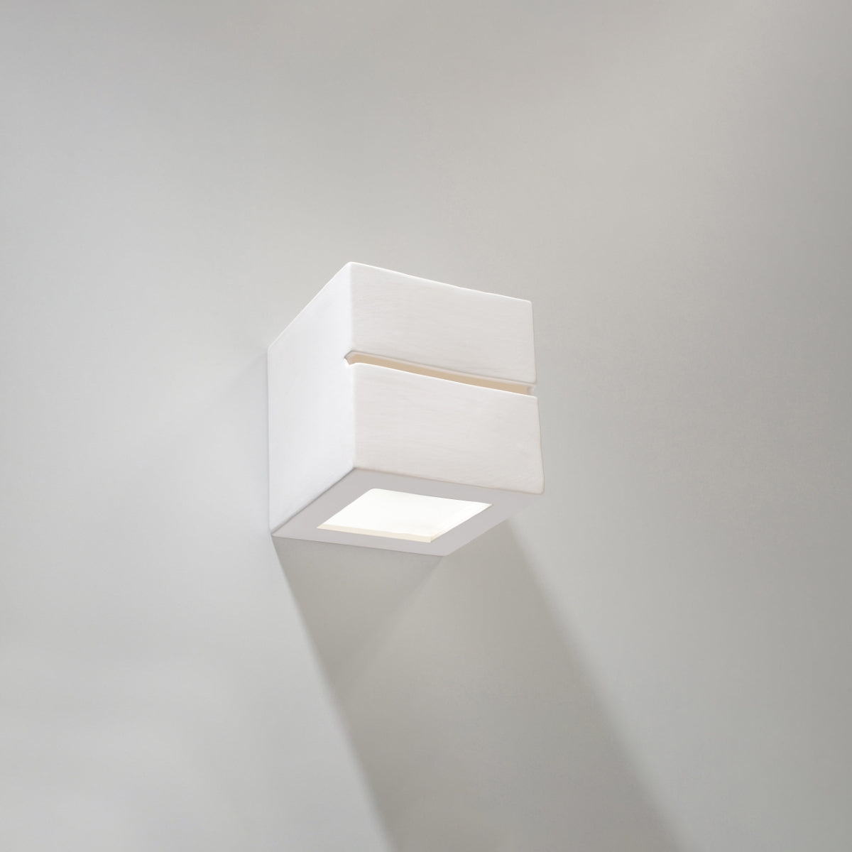 Cube Line Ceramic Wall Lamp