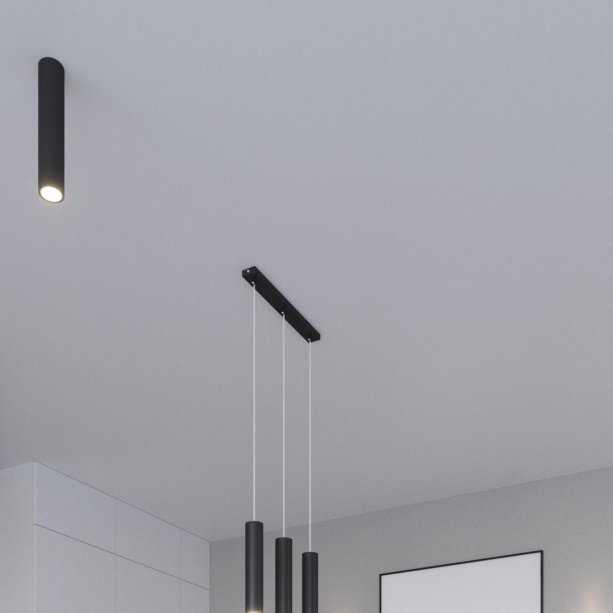 LAGOS 2 black wall light