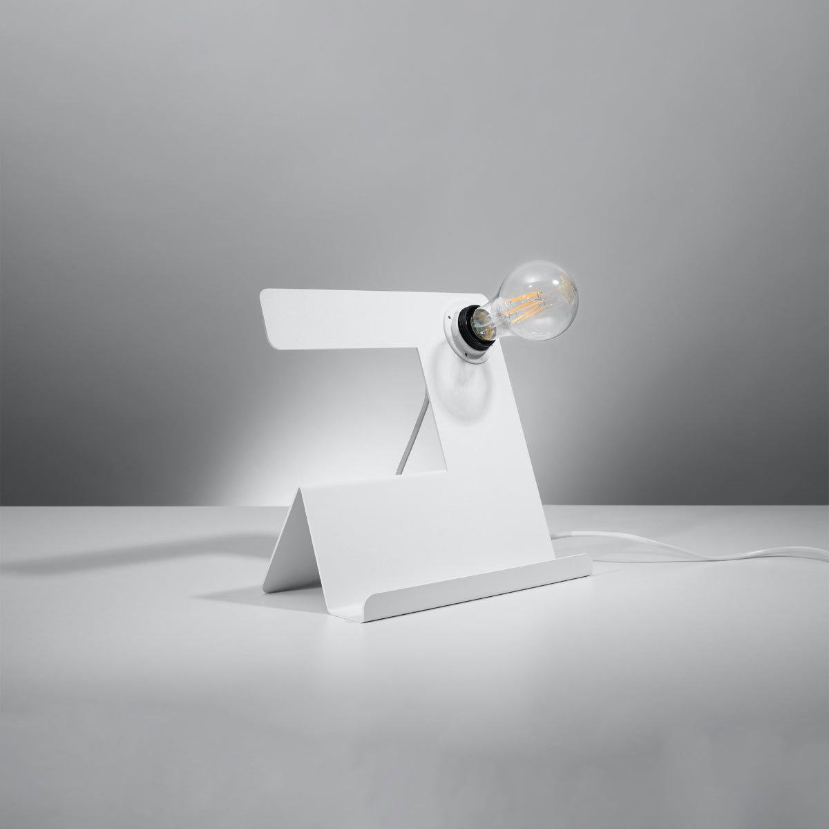 Lampe de table INCLINE blanc