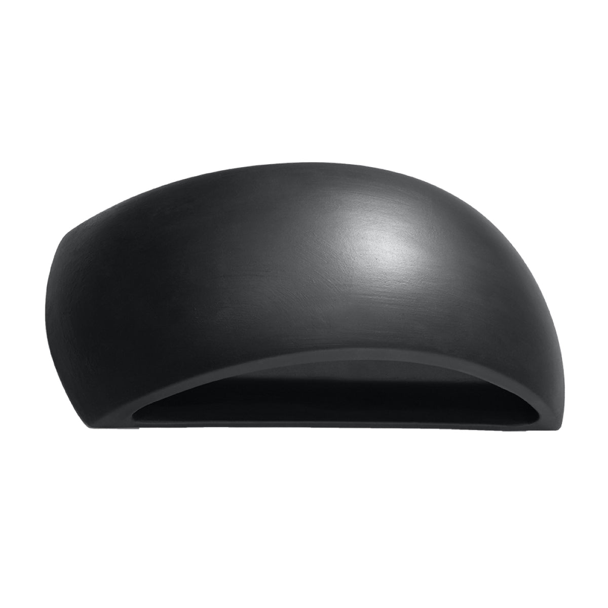 Black Ceramic Shell Wall Lamp