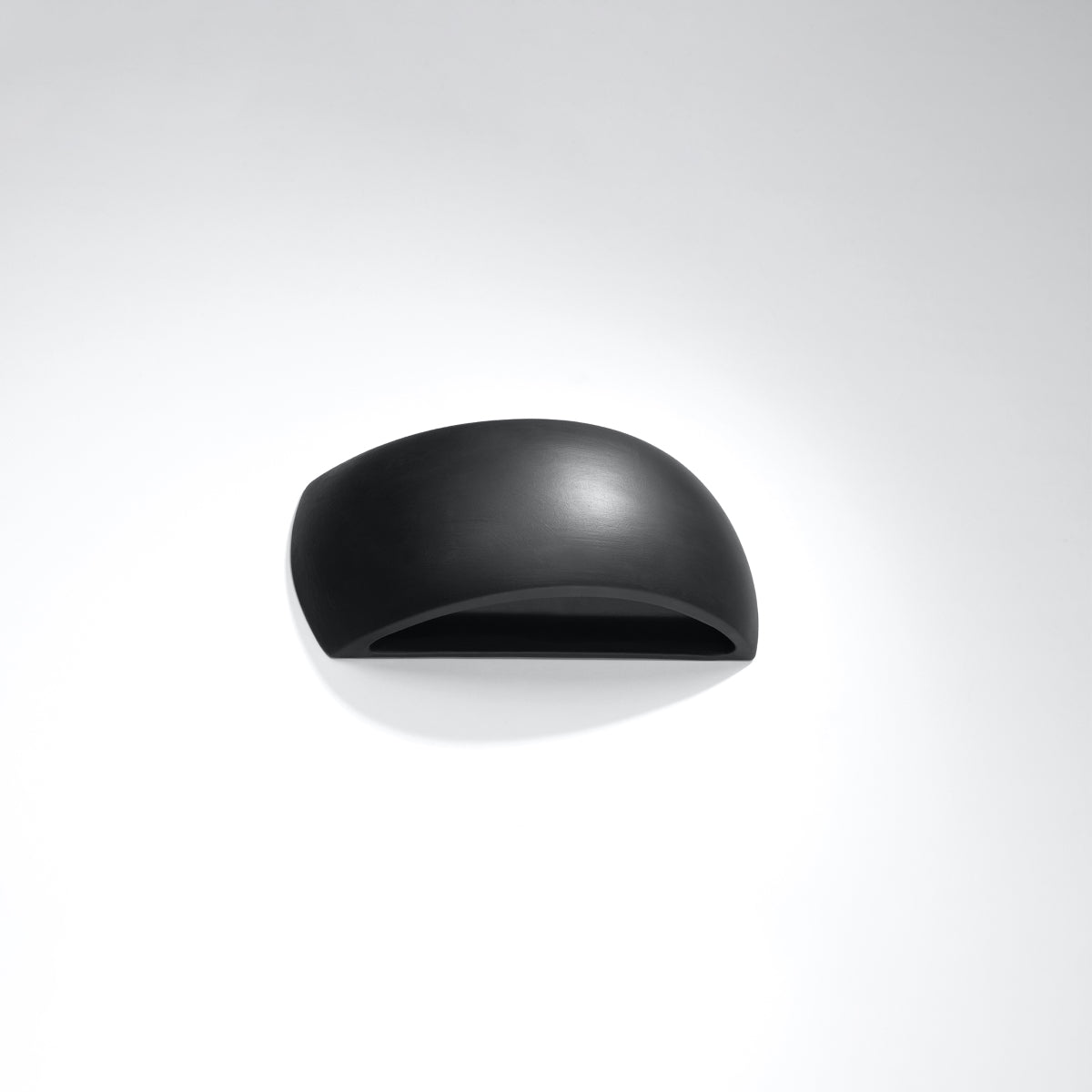 Black Ceramic Shell Wall Lamp