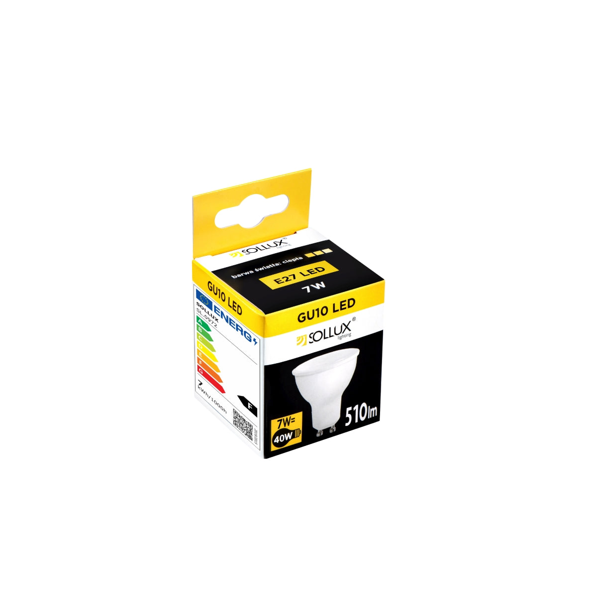 Ampoule LED GU10 3000K 7W 510lm