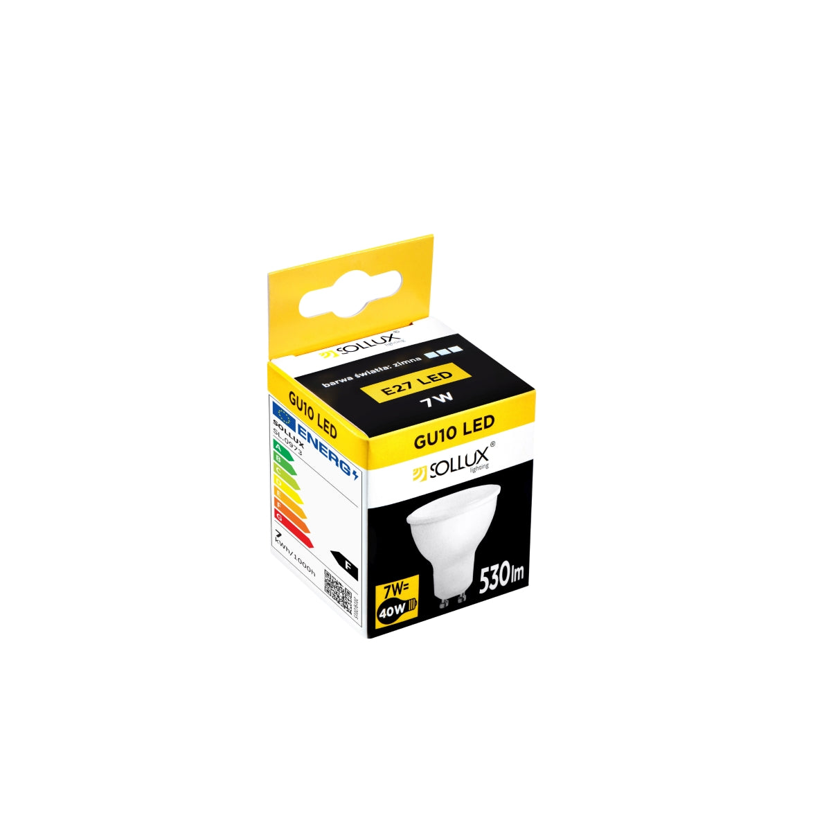 Ampoule LED GU10 4000K 7W 530lm