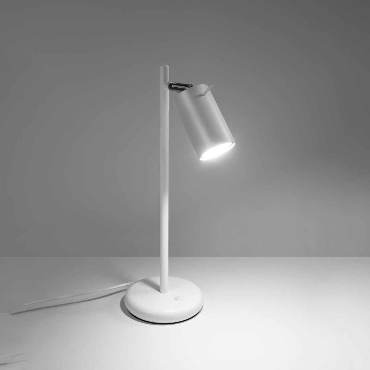 Lampe de table RING blanc