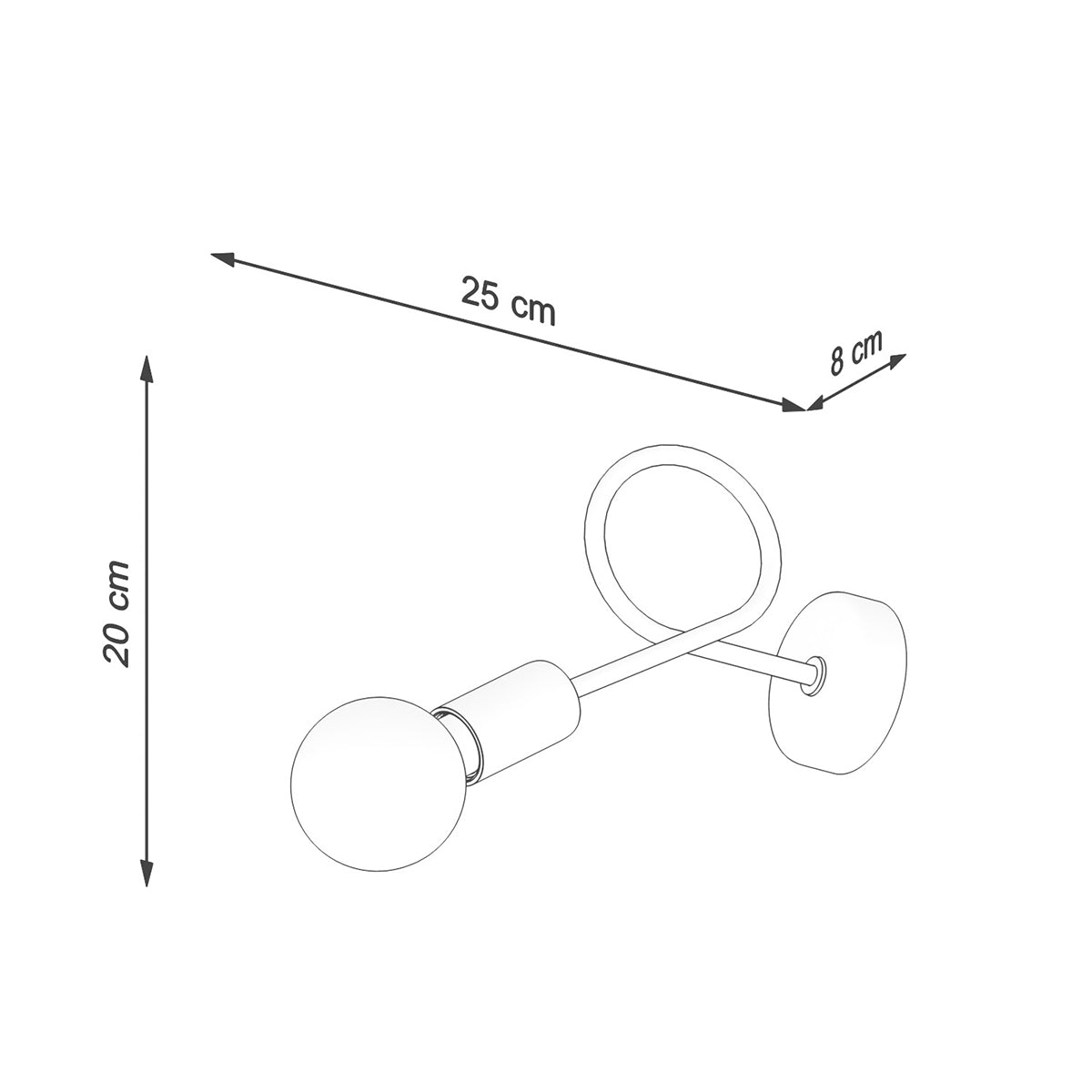 Applique LOOP chrome