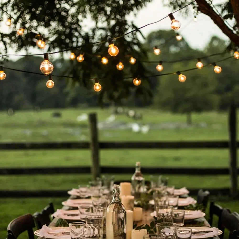 Outdoor Light Garland