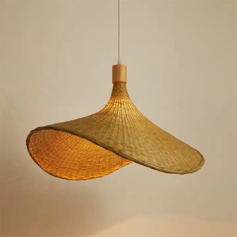 Small Modern Bamboo Lampshade