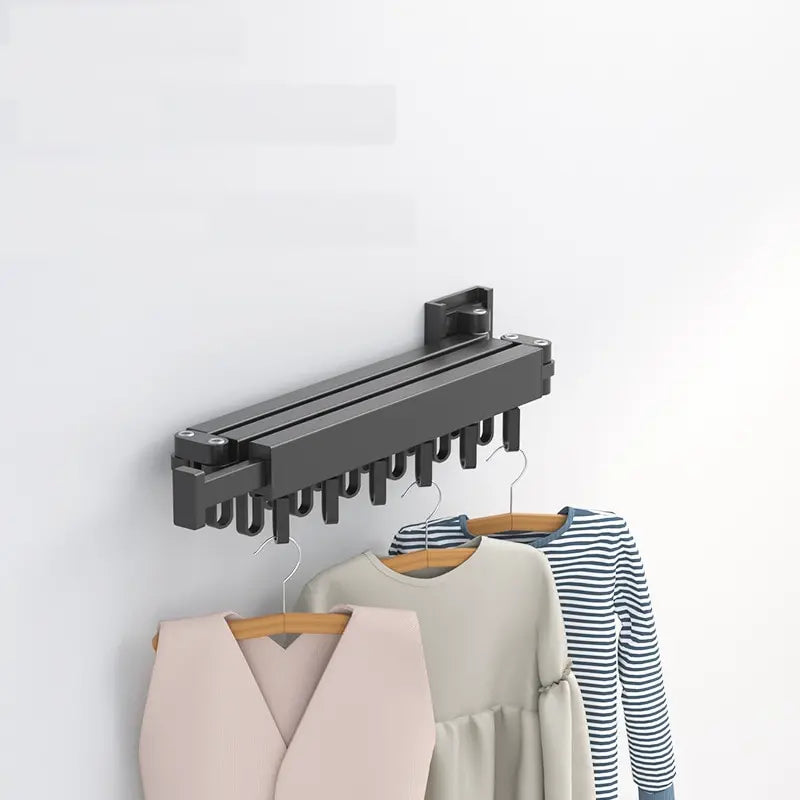 Foldable Wall Clothes Rack