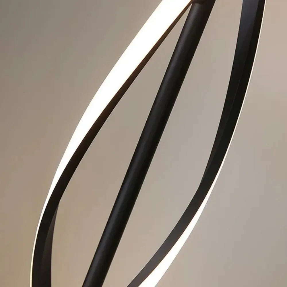 Lampadaire Spirale Led