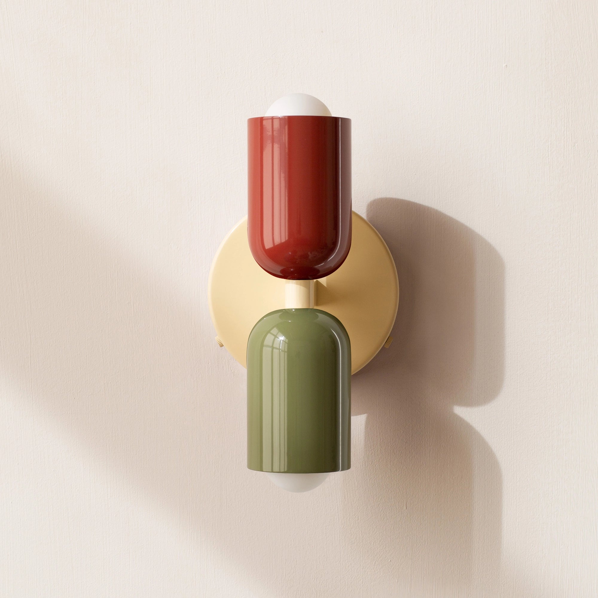 Colorful Scandinavian wall light