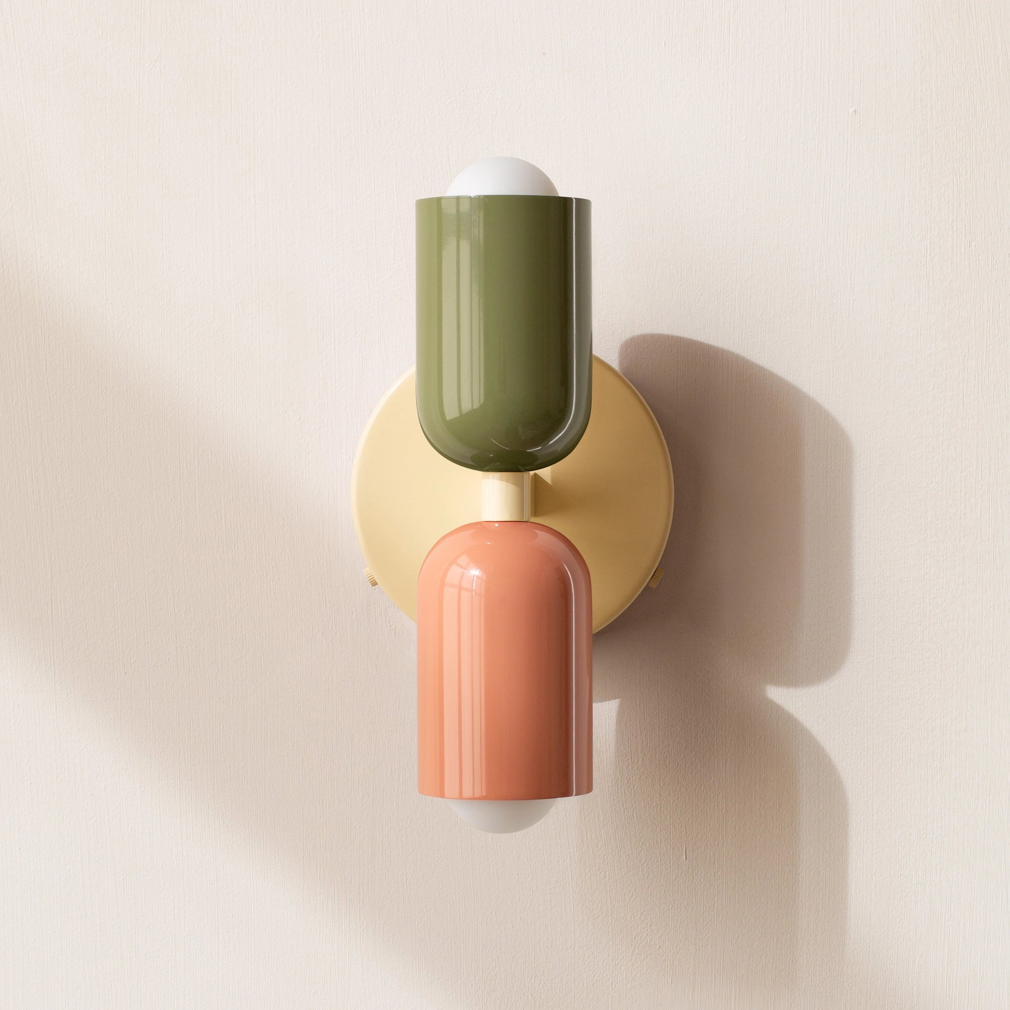 Colorful Scandinavian wall light